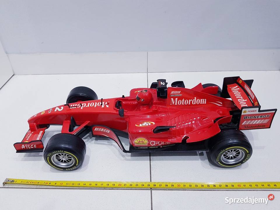 Metalowy bolid Formuła F1 z dźwiękiem i małym Dąbrowa Górnicza