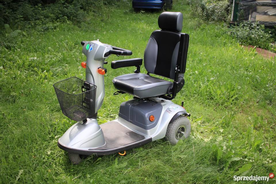Wózek elektryczny dla seniora, niepełnosprawnej