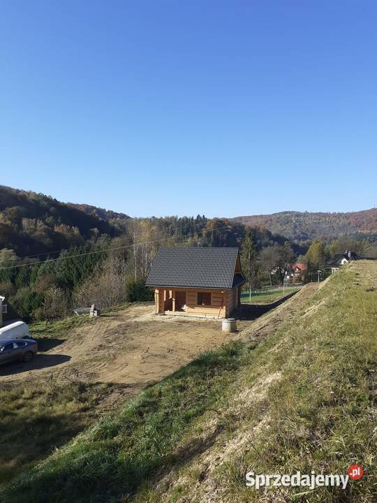 Dom z bala świerkowego Sprzedaż Teleśnica Oszwarowa