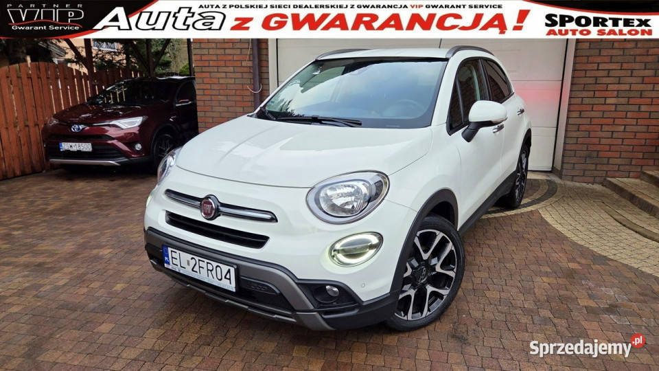 Fiat 500x 500X Cross DCT 150 Salon I WŁ serwis VAT marża 500X Aleksandrów Łódzki sprzedam