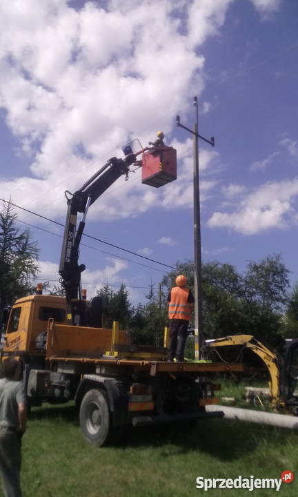 Podnośnik koszowy zwyżka terenowa 4x4 Niepołomice