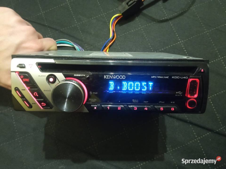 Radio Kenwood KDCU40R USBCDMP3AUX świętokrzyskie