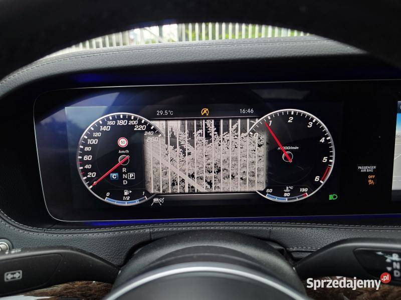 LONG S 350d 4MATIC V6 30l diesel 258 Klasa S Warszawa