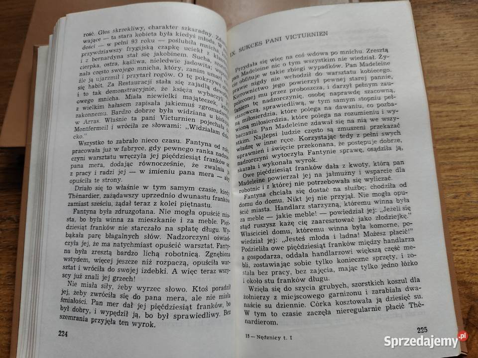 Nędznicy Wiktor Hugo 3t małopolskie Kraków