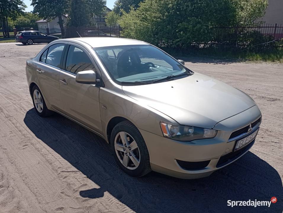 Mitsubishi Lancer 2008r benzyna 18 140 nowe Zarejestrowany w Polsce Lębork