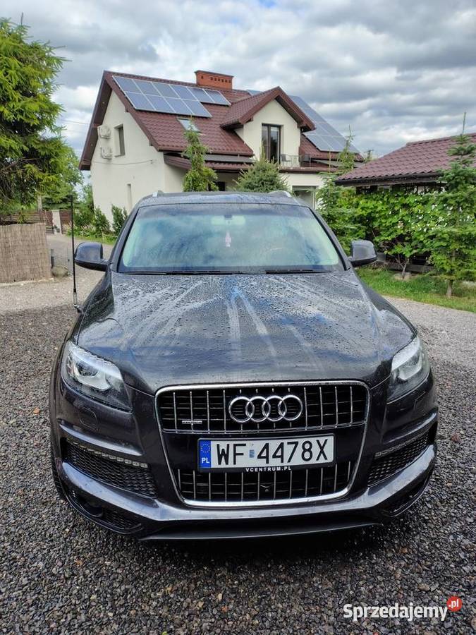 Na sprzedaż Audi Q7 2014 42 TDI V8 340 Niski mazowieckie