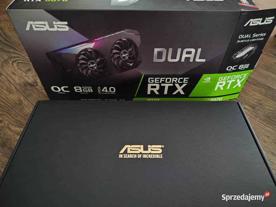 ASUS RTX 3070 mazowieckie Piaseczno