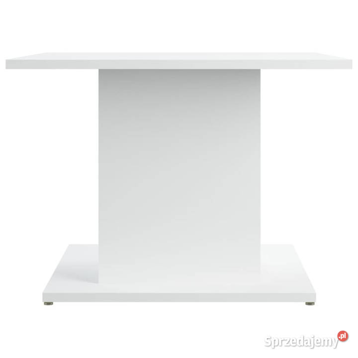Stolik kawowy biały 555x555x40 materiał mazowieckie Warszawa