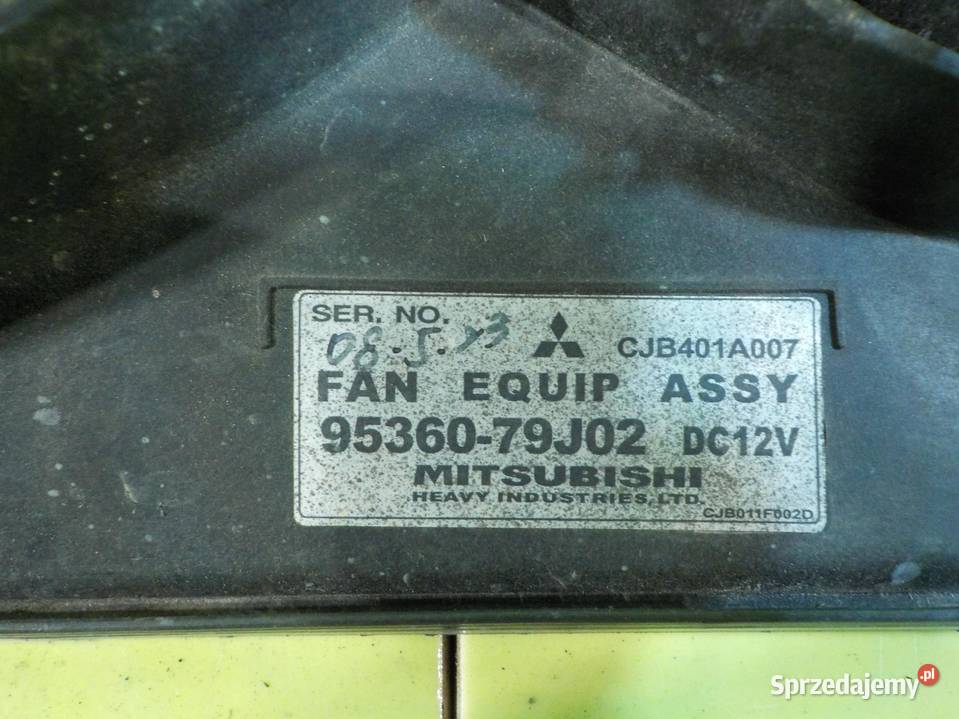 SUZUKI SX4 16 B 09r HB 5D wentylator chlodnicy mazowieckie Suków