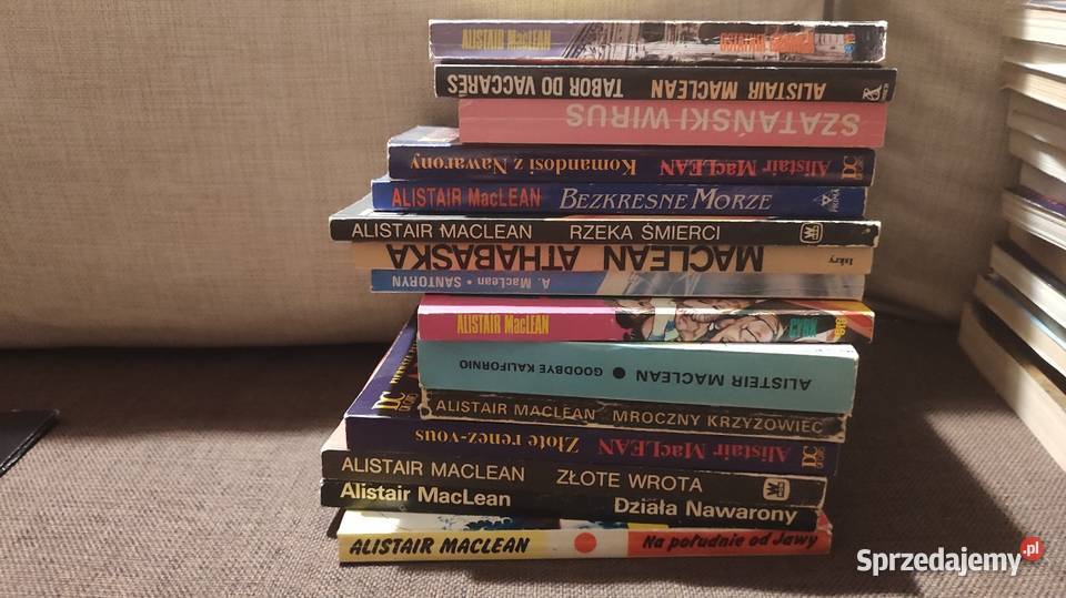 Książki MacLean i nie kujawsko-pomorskie Toruń