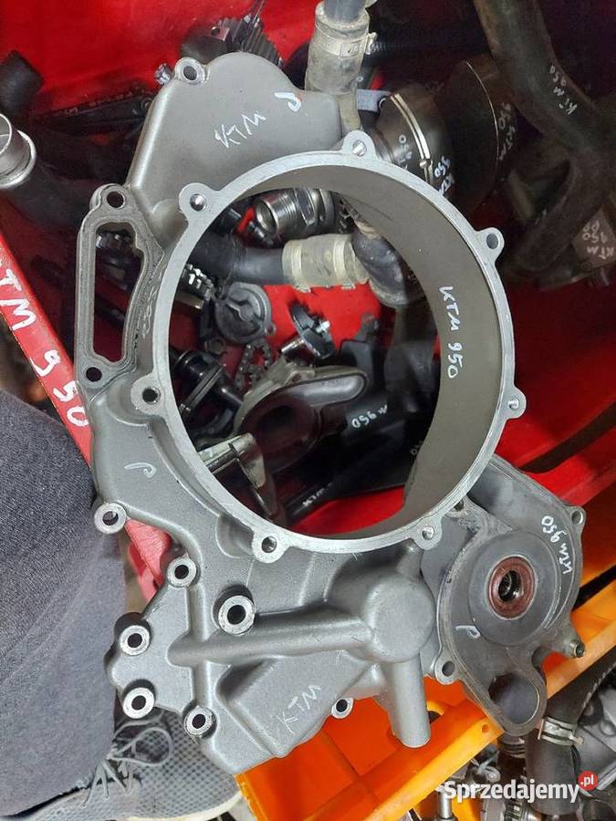KTM 950 pokrywa prawa sprzęgła dekiel kapa Pokrywy i osłony silnika Motoryzacja Jelenia Góra