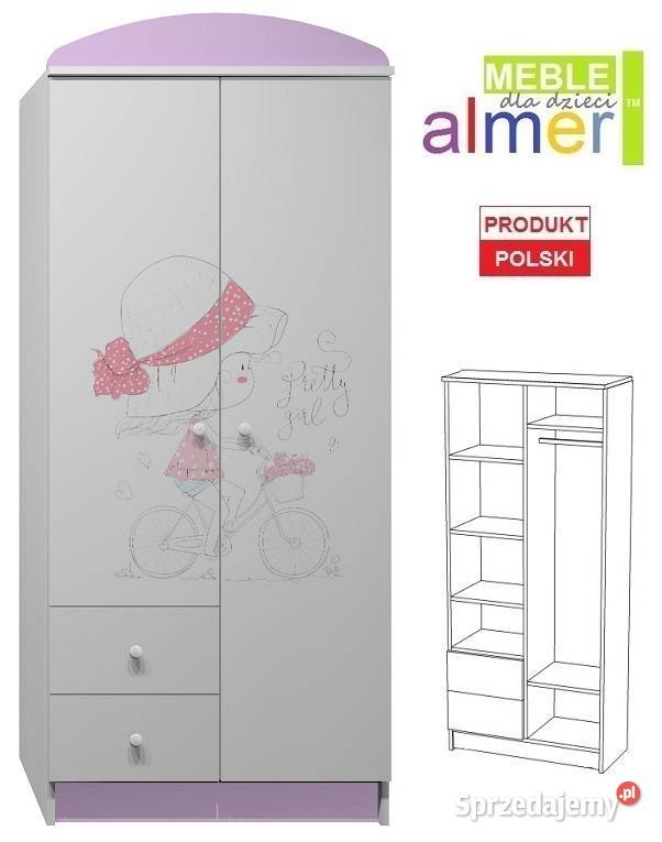 PRETTY GIRL 22 N8 szafa dziecięca 80x53 w190 Dąbrowa Górnicza