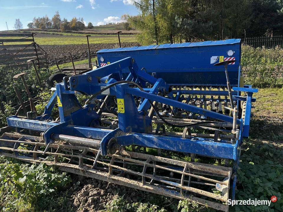 zestaw uprawowo siewny rolmako 27m i poznaniak Skołyszyn