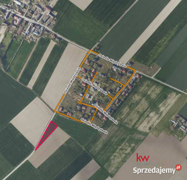 sprzedaży działki 2980m Czołowo szambo Sprzedaż