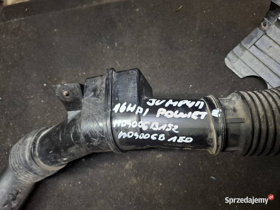 CITROEN JUMPY II 16 HDI dolot rura powietrza