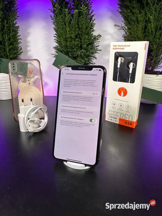 Apple iPhone XS 64GB Gold Nowa Bateria 100 Stan mazowieckie Warszawa
