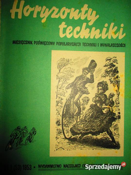 Horyzonty Techniki roczniki1951 55 czasopisma Łódź sprzedam