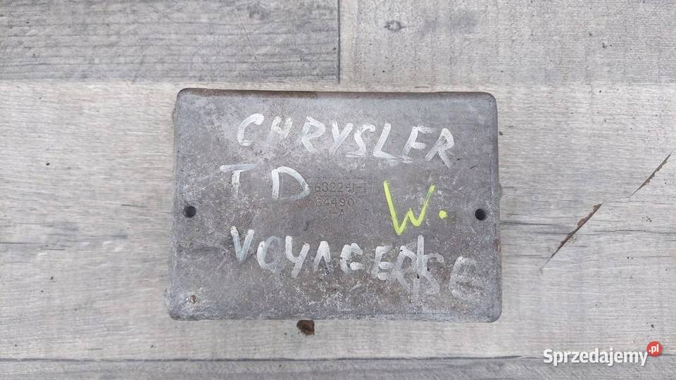 STEROWNIK SILNIKA KOMPUTER CHRYSLER VOYAGER Gliwice