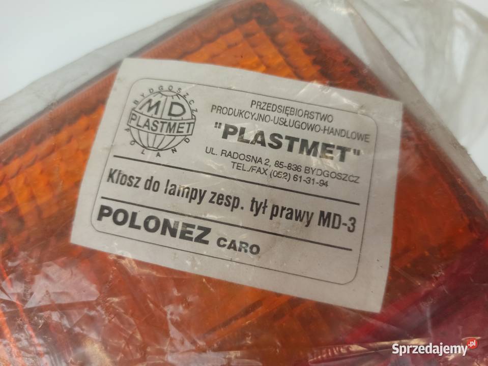 Łapa Lampy tył tylna lewa prawa Nowe FSO Polonez Poznań