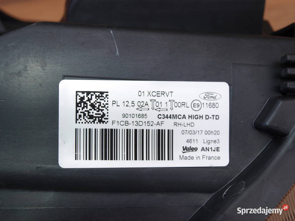 Ford C lampa prawa przód xenon Led 2015 2020r Prawe Oświetlenie Kalisz sprzedam