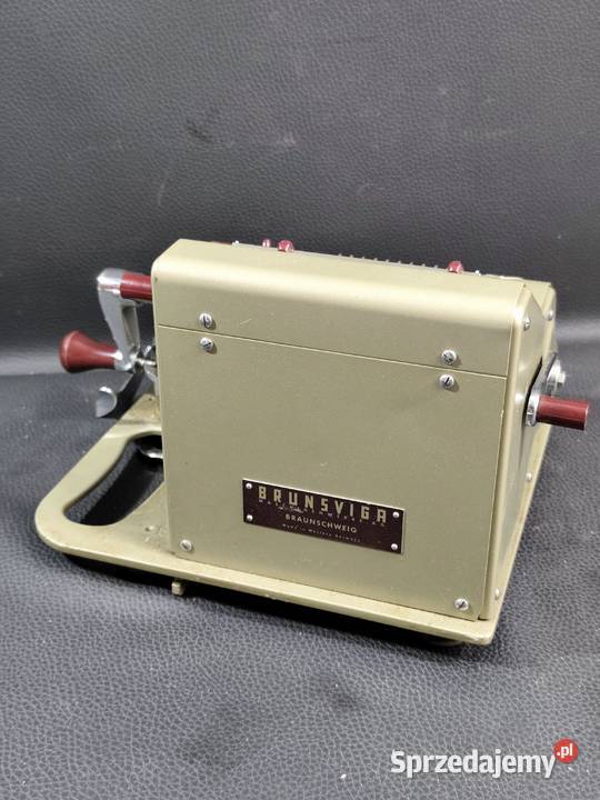 Kultowy Kalkulator Mechaniczny Brunsviga 13 RK