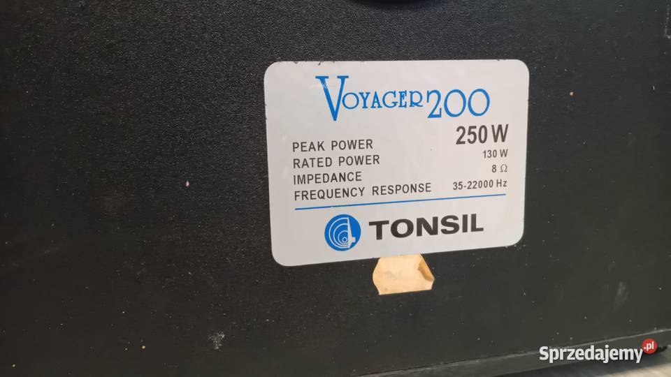 Kolumny Tonsil Voyager 200 Unitra Gwarancja Leszno