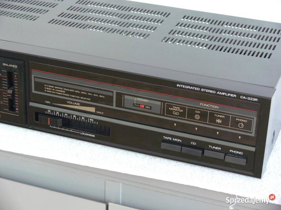 Wzmacniacz z korektorem Fisher CA223R WYSYŁKA