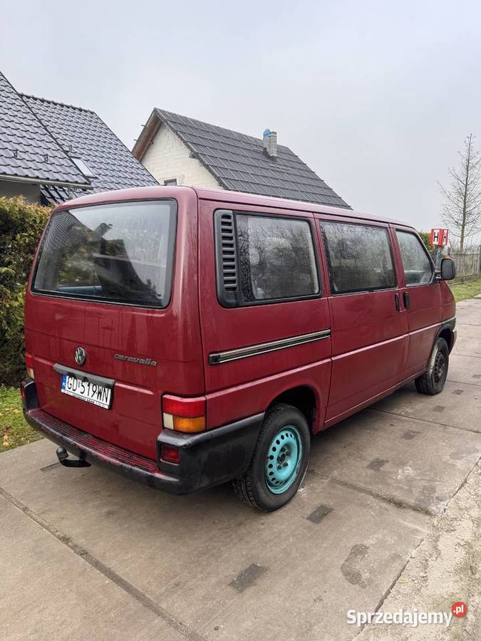 VW T4 Caravelle 25 tdi 8 osobowa multivan Pruszcz Gdański sprzedam