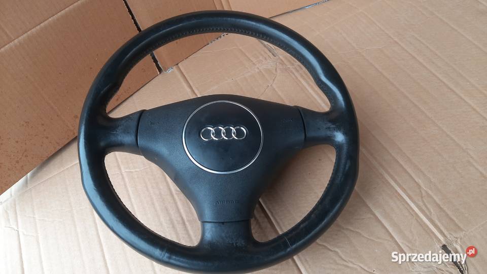 skóra kierownica trójramienna Audi A3 8p z dolnośląskie Dębno
