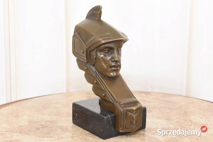 Głowa Minervy Minerva MAscot Figura z Brązu Kraków