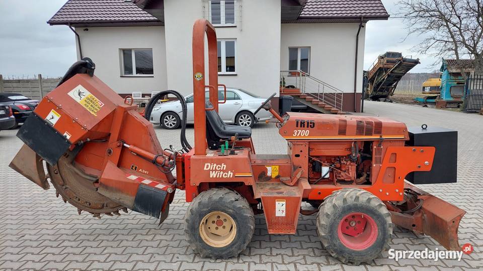 Koparka tarczowa Ditch Witch 3700 DD A341 Sochaczew