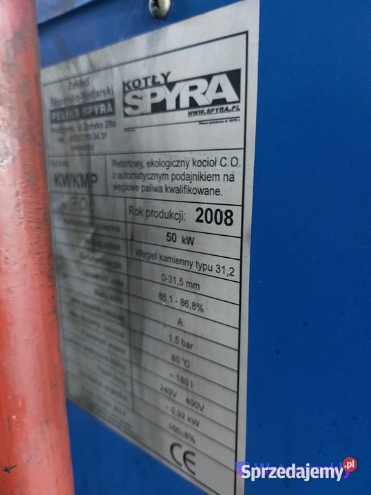 SRZEDAM RETORTOWY EKOLOGICZNY KOCIOŁ CO Z Zgierz sprzedam