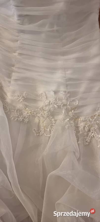 Sprzedam suknie ślubną rozmiar 3840 biały podlaskie Białystok