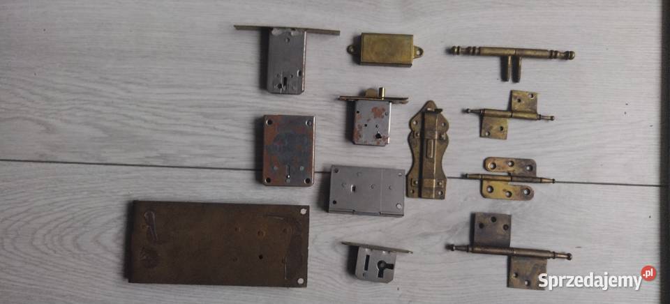 Zabytkowe okucia do mebli podkarpackie Przemyśl