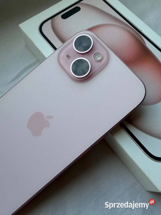 I Phone 15 128GB różowy bateria 87 stan idealny