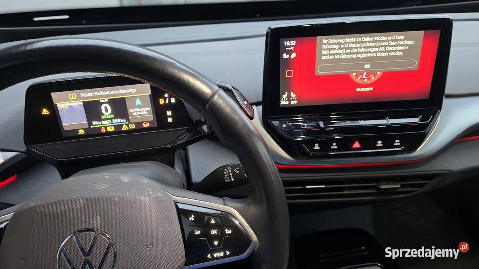 Volkswagen ID4 Performance Upgrade Pro 1st 44700 Rok produkcji 2021 Nowy Świętów