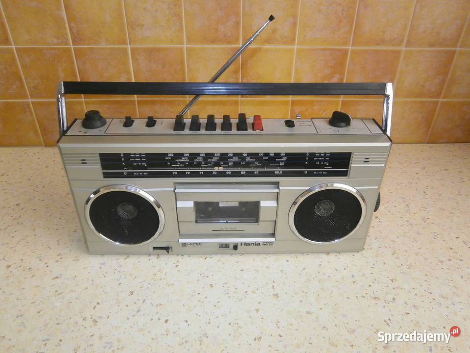 Radiomagnetofon UNITRA HANIA RMS 401 sprawny do łódzkie Łódź