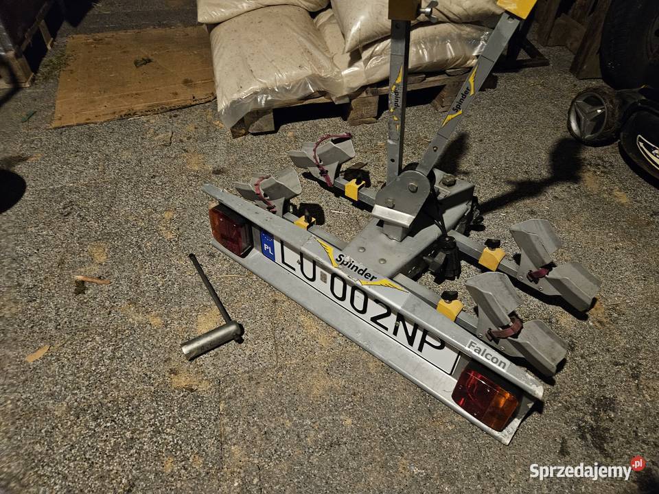 Uchwyt rowerowy na hak na 2 rowery Spinder sprzedam