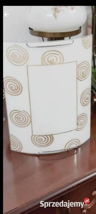 Szklany kinkiet nowy Kinkiety Braniewo