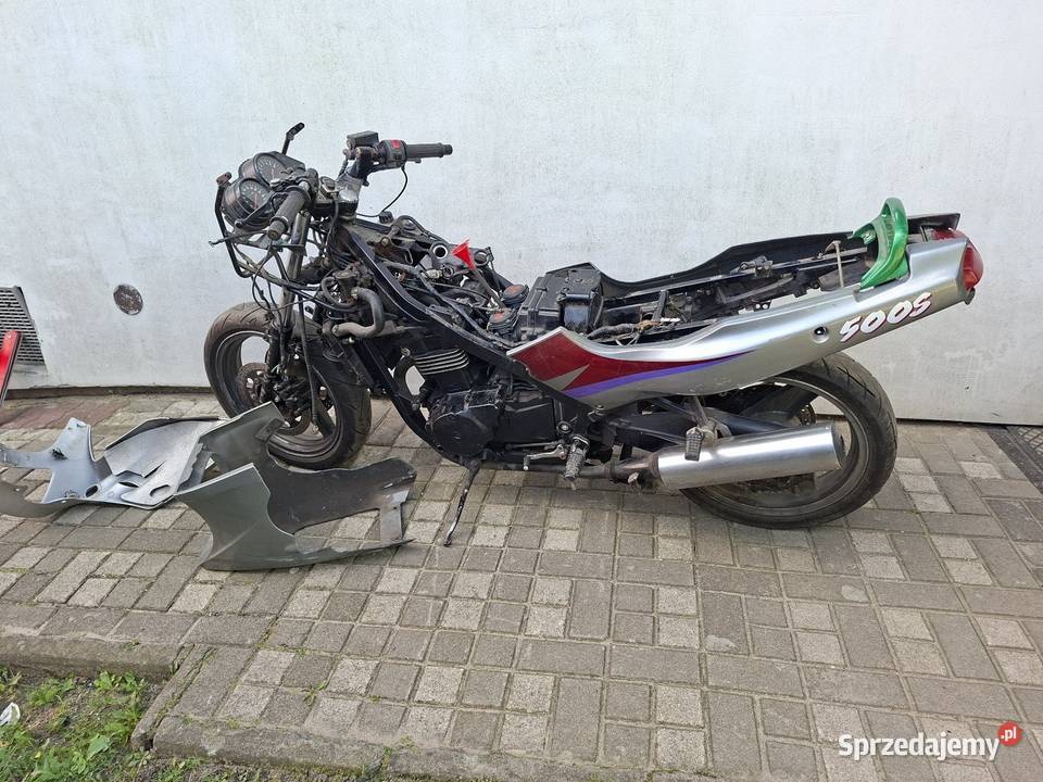 Kawasaki gpz 500 s części silnik tłumik owiewki wielkopolskie Koło