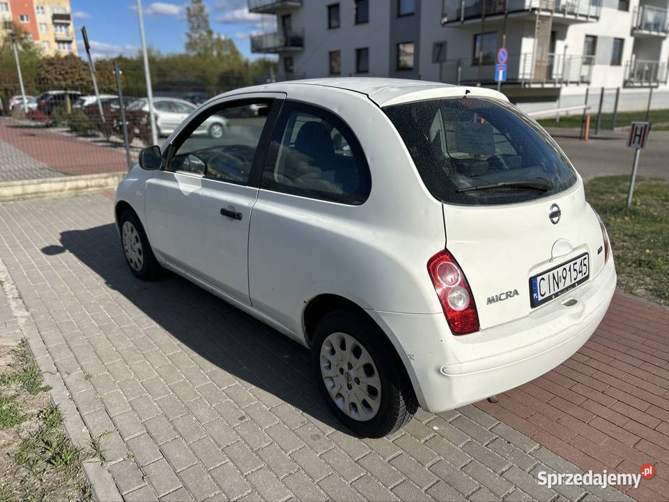 Nissan Micra 2009 LPG GAZ benzyna 12 kujawsko-pomorskie Inowrocław