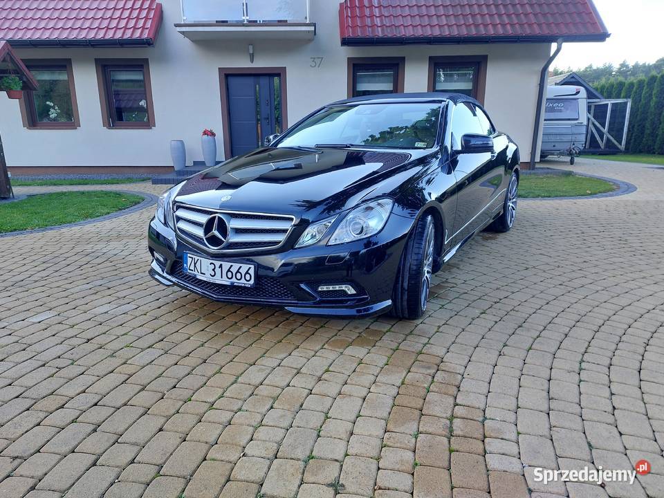 Sprzedam mercedes 550 cabrio w207 w212 cabrio v8 lakier metallic 500 Kołobrzeg sprzedam