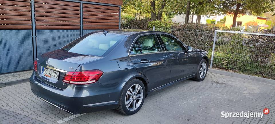MercedesBenz Klasa E 2014 Klasa E śląskie Częstochowa