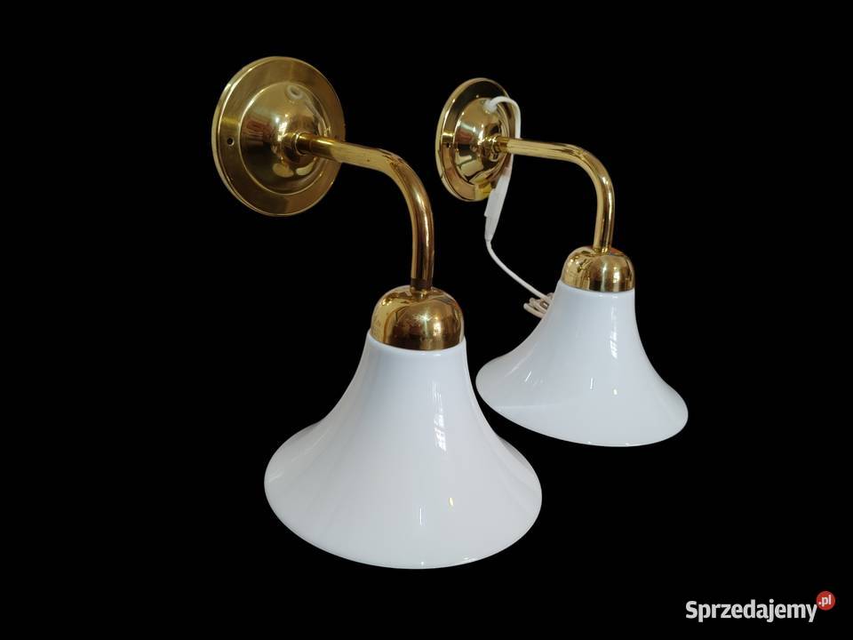 Kinkiety Ikea lata 80 mosiądz vintage sprzedam