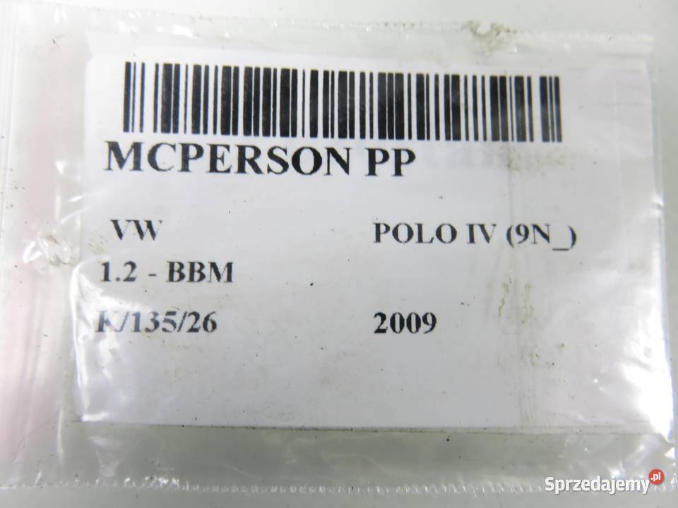 MCPERSON PRAWY PRZEDNI VW POLO IV 9N 12