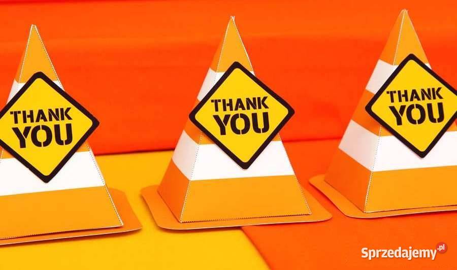 Budowa Budowniczy szablony urodziny słodki stół Poznań