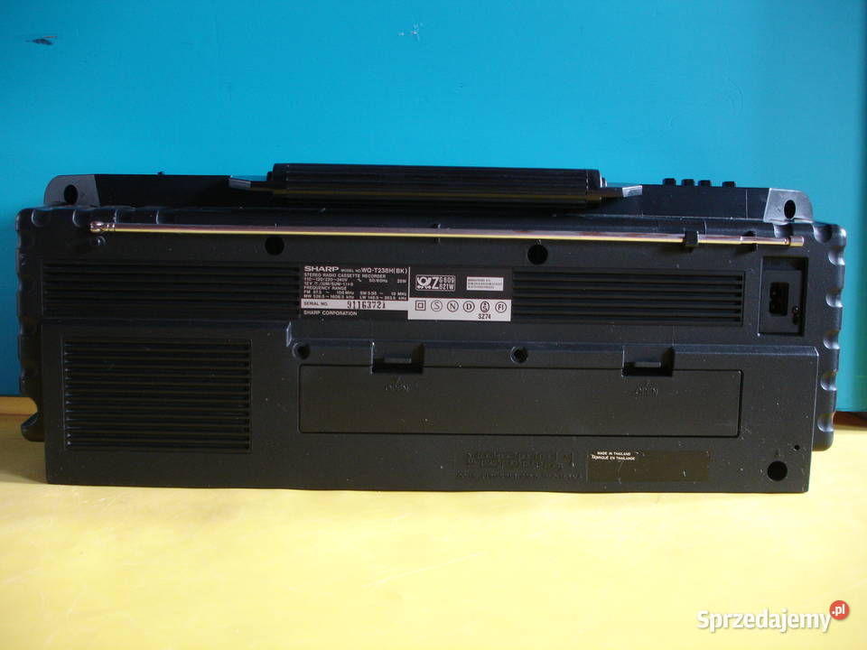 Radiomagnetofon SHARP WQT238 sprzedam