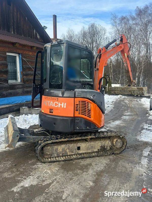 Minikoparka Gąsienicowa HITACHI ZX33 ZX33U3 CLR Tymowa
