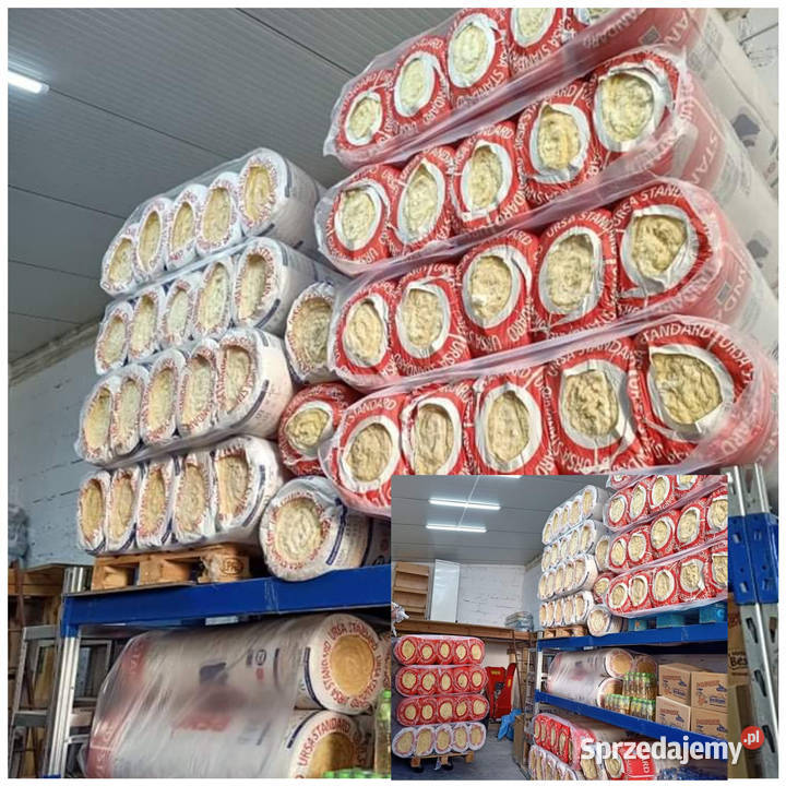 Wełna mineralna RÓŻNE GRUBOŚCI Transport Biała Podlaska