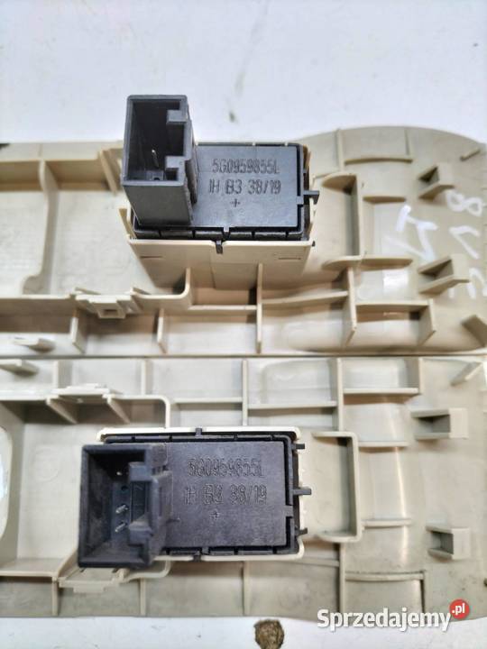 PRZEŁĄCZNIK SZYB TYŁ LEWY PRAWY 5G0959855L Skoda